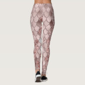 マーメはかりで測ドGlam #5 (フェイクグリッター)#decor #art レギンス (裏面)