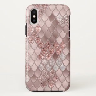 マーメはかりで測ドGlam #5 (フェイクグリッター)#decor #art iPhone X ケース