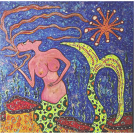 マーメイドおもしろいビニールのシール シール