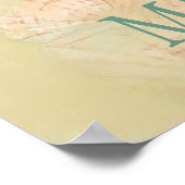 マーメイドおもしろいビーチ引用文 ポスター (角)