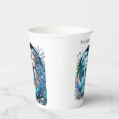 マーメイドお洒落ガールバースデーパーティー 紙コップ (右)