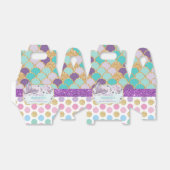 マーメイドお洒落テール誕生日パーティーありがとう フェイバーボックス (折り畳みなし)