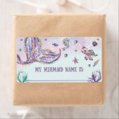 マーメイドお洒落ネーム誕生日ゲームとは ラベル (インサイチュ)