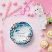 マーメイドお洒落レインボー海の誕生日パーティー ペーパーボウル (パーティー)