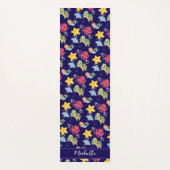 マーメイドお洒落レインボー海の誕生日パーティー ヨガマット (正面)