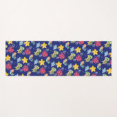 マーメイドお洒落レインボー海の誕生日パーティー ヨガマット (正面(横))