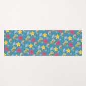 マーメイドお洒落レインボー海の誕生日パーティー ヨガマット (正面(横))