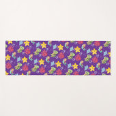 マーメイドお洒落レインボー海の誕生日パーティー ヨガマット (正面(横))