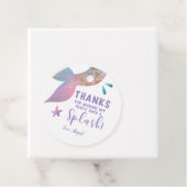 マーメイドお洒落誕生日パーティーありがとう フェイバータグ (インサイチュ)