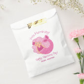 マーメイドかわいいキッズバレンタインデー フェイバーバッグ (封をした状態)