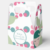 マーメイドかわいらしピンクとグリーン紙吹雪 フェイバーボックス (オープン)