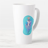 マーメイドといかり カフェラテマグ (右アングル)