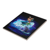 マーメイドとイルカ タイル (側面)