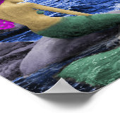 マーメイドとイルカ ポスター (角)