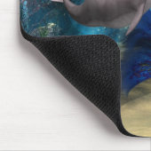 マーメイドとイルカ マウスパッド (コーナー)