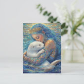 マーメイドとオッター ポストカード (スタンド正面)