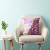 マーメイドとグリッター クッション (椅子)