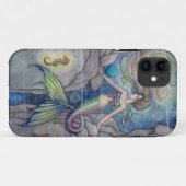 マーメイドとタツノオトシゴ iPhone 5 カバー (裏面(横))