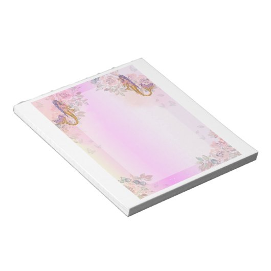 マーメイドとベビーアートby Renee Lavoie ノートパッド (アングル)