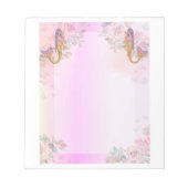 マーメイドとベビーアートby Renee Lavoie ノートパッド (正面)