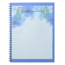 マーメイドとベビーアートby Renee Lavoie ノートブック