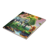 マーメイドとユニコーン タイル (側面)