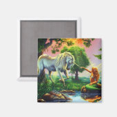 マーメイドとユニコーン マグネット (正面/裏面)