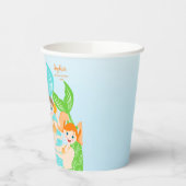 マーメイドと友達のガーリー誕生日パーティー 紙コップ (左)
