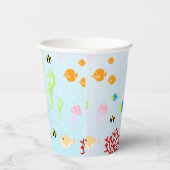 マーメイドと友達のガーリー誕生日パーティー 紙コップ (右)