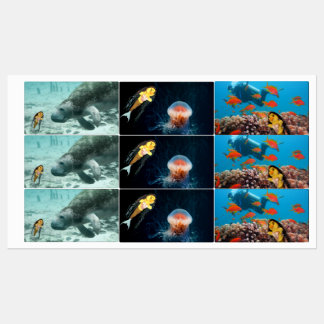 マーメイドと彼女の友人ラベルのダニ ラベル