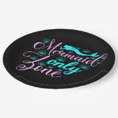 マーメイドのみのゾーン ペーパープレート (アングル)