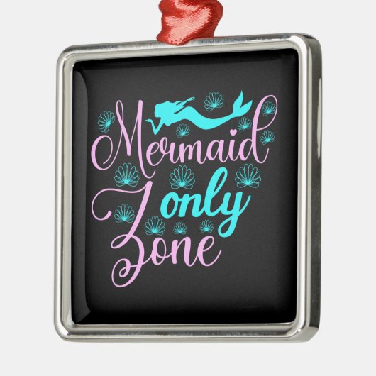 マーメイドのみのゾーン メタルオーナメント (左)