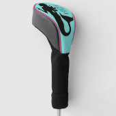 マーメイドのみカジュアル水日シーガール ゴルフヘッドカバー (アングル)