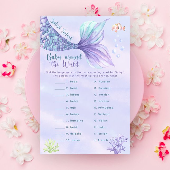 マーメイドのテールベビーワールドゲーム周辺 (クリエイターアップロード済み)