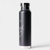 マーメイドのハート ウォーターボトル (左面)