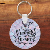 マーメイドのハート キーホルダー (正面)