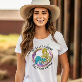 マーメイドのバブル・バースト Tシャツ