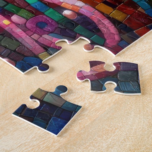 マーメイドのモザイクマリンダンス ジグソーパズル (側面)