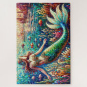 マーメイドのモザイクマリンダンス ジグソーパズル (縦)