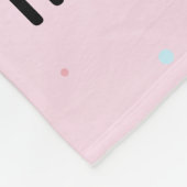 マーメイドのユニコーン魔法あなたが魅力的な女の子 フリースブランケット (角)