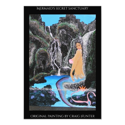 マーメイドのラグーン フォトプリント            (正面)