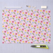 マーメイドのレインボーお洒落タメの誕生日 薄葉紙 (クラフト)