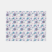 マーメイドの冒険！ フリースブランケット (正面(横))