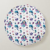 マーメイドの冒険！ ラウンドクッション (裏面)