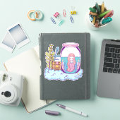 マーメイドの宝物 ビニールステッカー シール (iPadカバー)