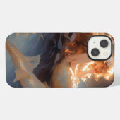 マーメイドの幻想芸術 iPhoneケース (裏面横)