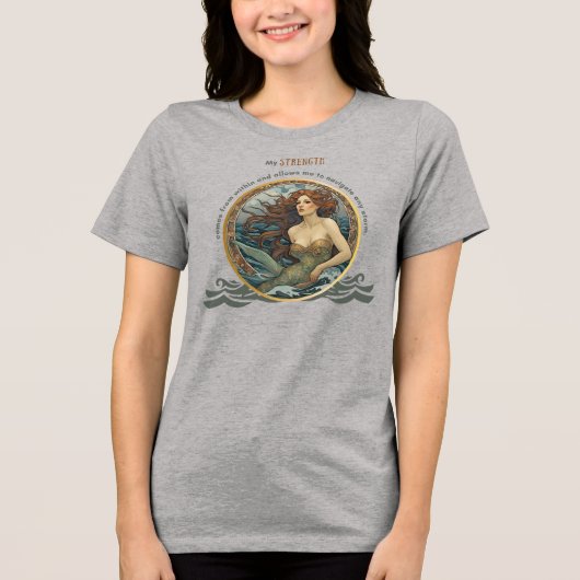 マーメイドの強感動的力シャツ トライブレンドＴシャツ (正面)