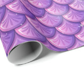 マーメイドの模様の包装紙 ラッピングペーパー (ロールコーナー)