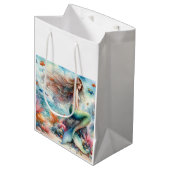 マーメイドの水色 ミディアムペーパーバッグ (正面アングル)