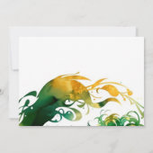 マーメイドの海の冒険:ベビーシャワー 招待状 (裏面)